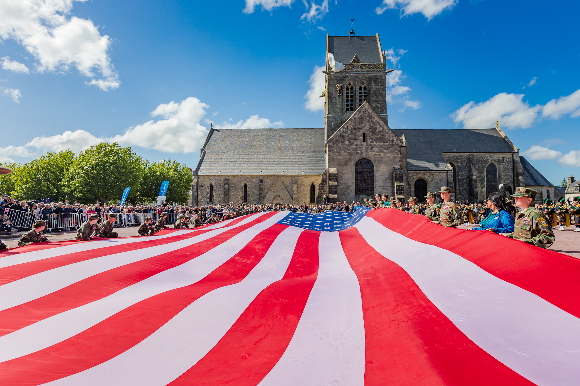 Event Photography DDay at SainteMèreEglise, Normandie DDay75