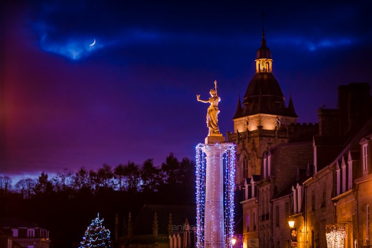 Villedieu-les-Poêles – IIlluminations de Noël par photographe
