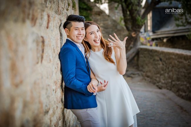 Sabina Cowdery - Engagement and Proposal Photographer - Anibas-Photography - Drone Video Normandie France