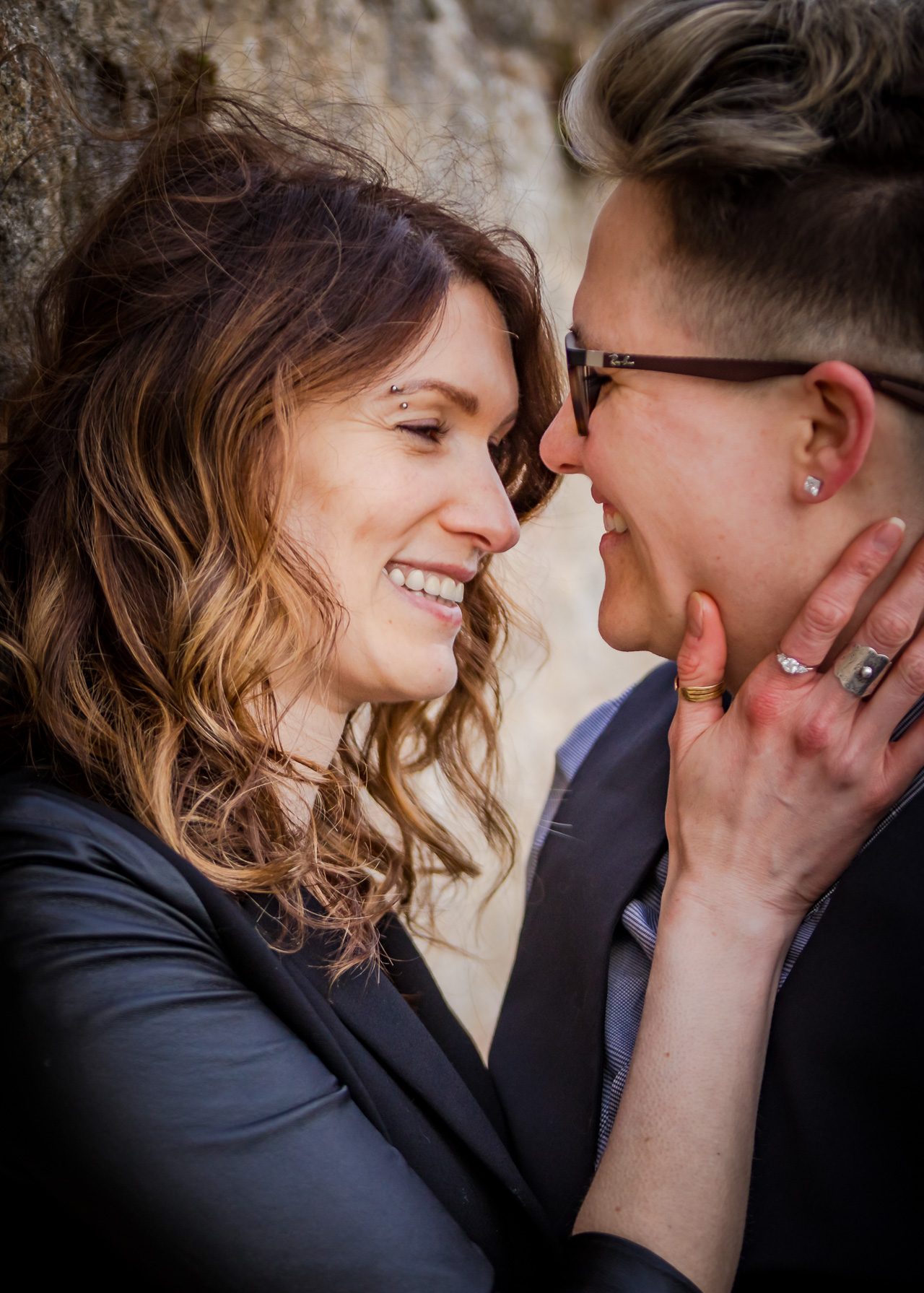 LGBT friendly Mont-Saint-Michel Engagement Photographer - Surprise Proposal - www.anibas.fr