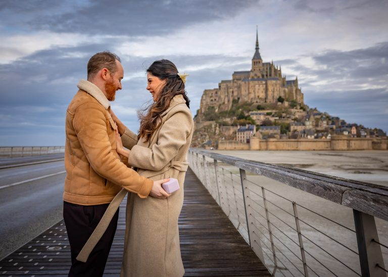 Early morning Mont St Michel proposal