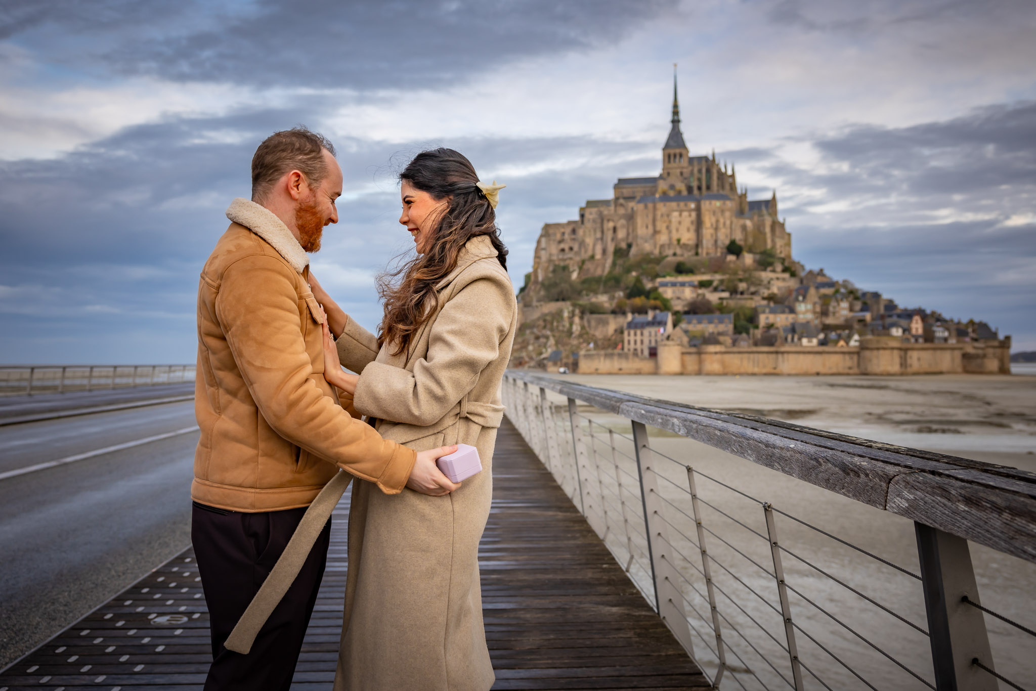 Early morning Mont St Michel proposal