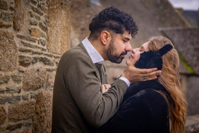 Mont-Saint-Michel Wedding Photographer – Engagement Proposal Pho Wonderful Winter Mont-Saint-Michel Proposal