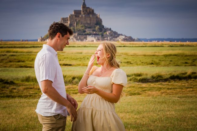 Sabina Cowdery - Engagement and Proposal Photographer - Anibas-Photography - Drone Video Normandie France