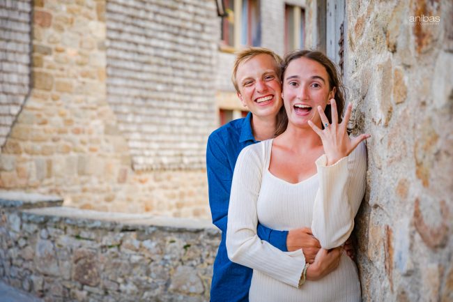 Mont-St-Michel Engagement and Proposal Photographer - Anibas-Photography