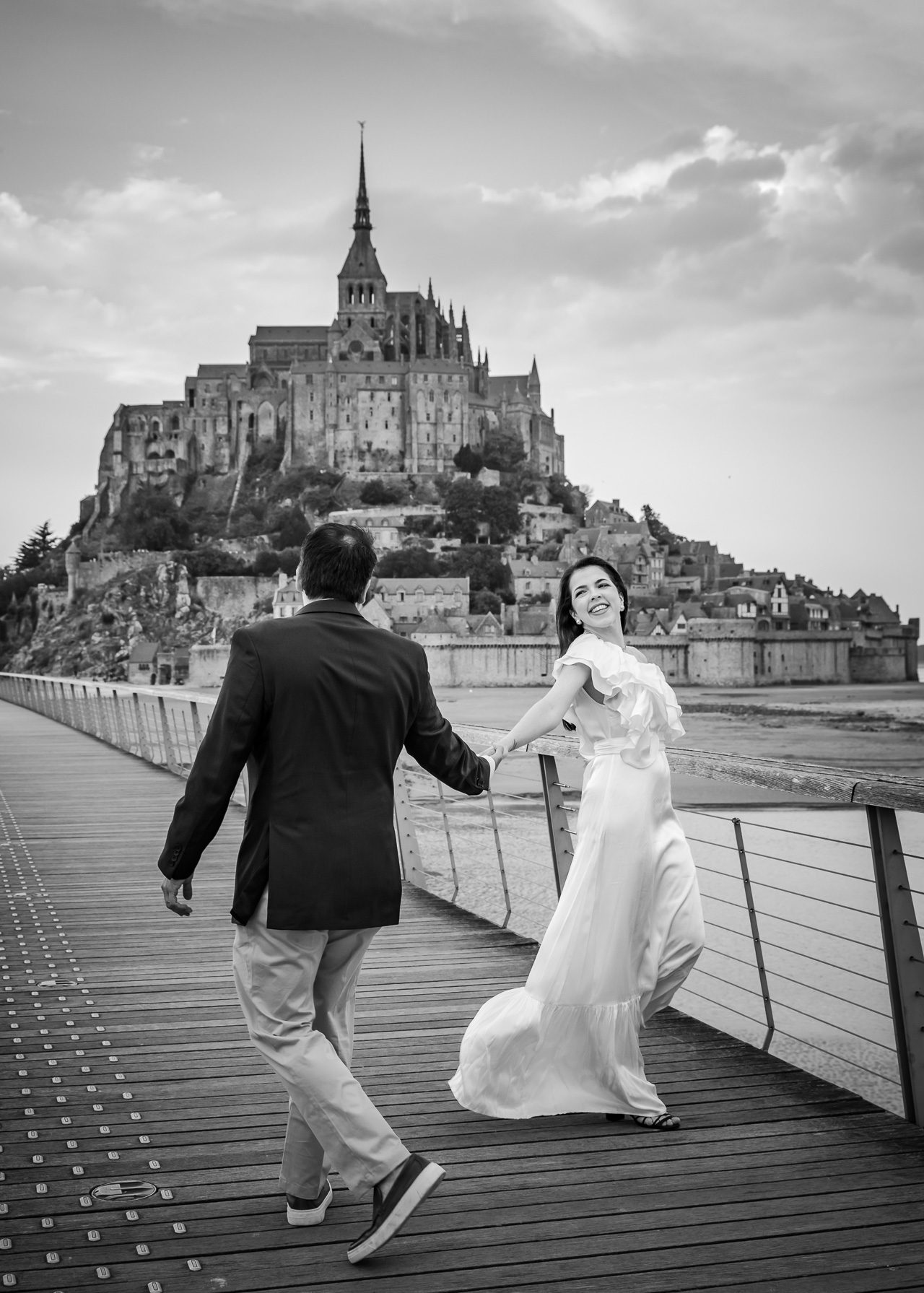 Photographe de mariage au Mont St Michel