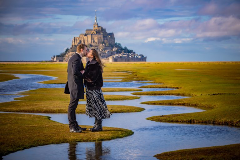 Mont-Saint-Michel Photographer - Surprise Proposal Meanders