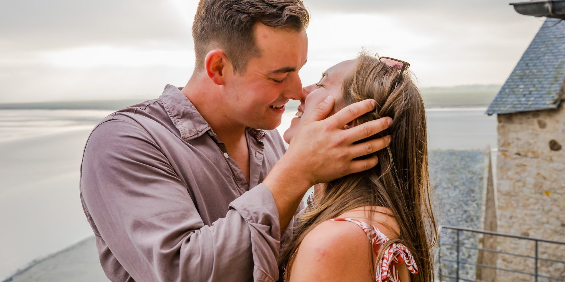 Anibas Photography – Early morning marriage proposal at the Mont Sabina Cowdery - Mont-St-Michel Engagement and Proposal Photographer - Anibas-Photography