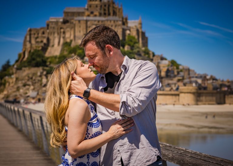Sunny Summer Mont-St-Michel Proposal