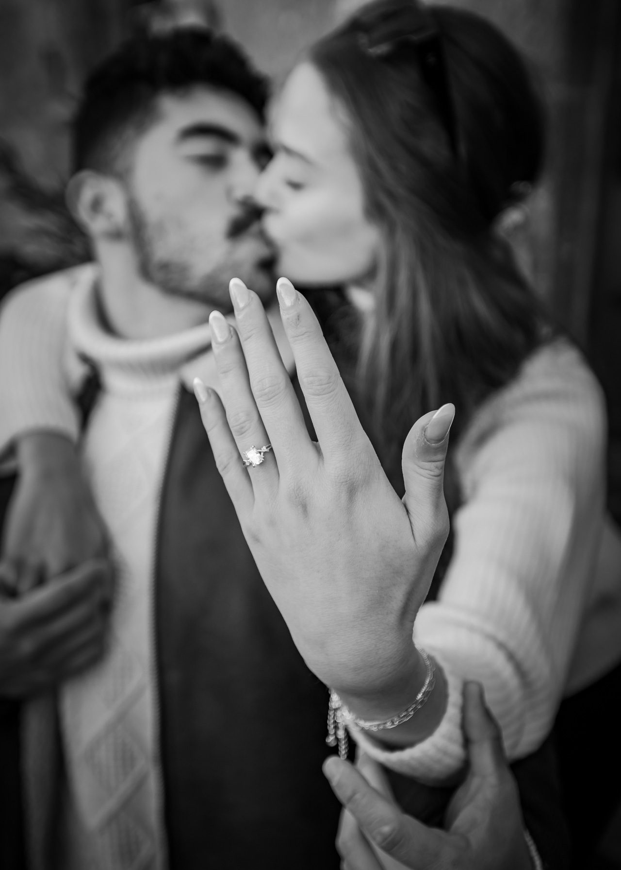 A Sunny Winter Proposal at the Mont St Michel