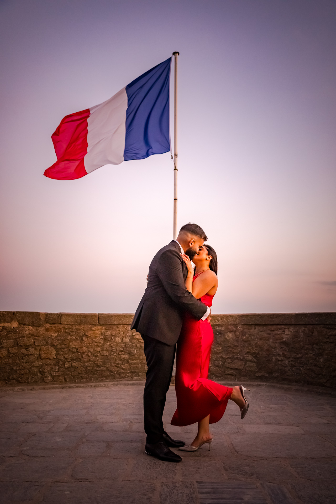 Wonderful Mont-St-Michel Proposal Story