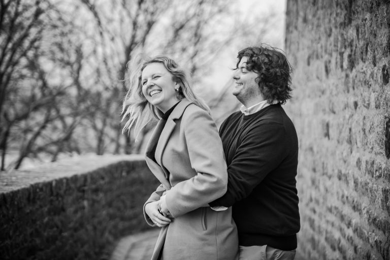 Wonderful Winter Proposal at the Mont-St-Michel, France